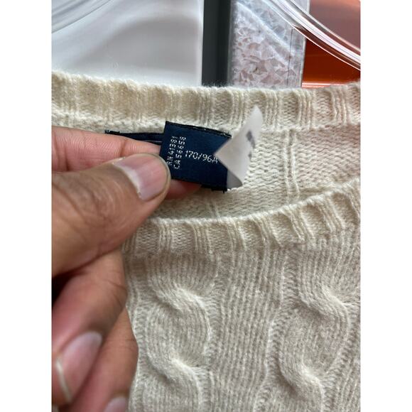 Polo Ralph Lauren - Cable-Knit Wool-Cashmere
Sweater/ L - Picture 9 of 9
